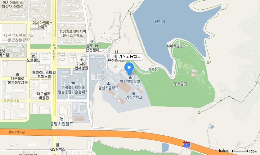 학교 찾아오시는 길 지도
